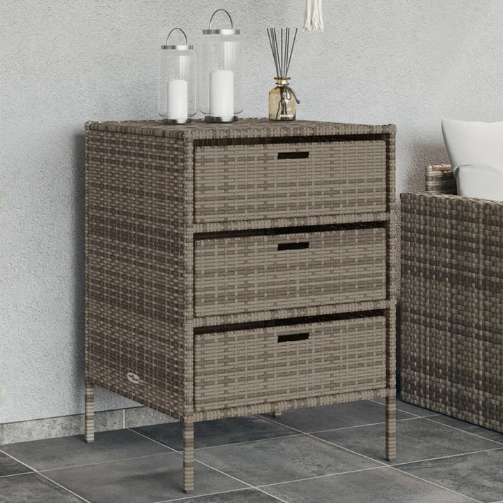 Gartenschrank Poly Rattan