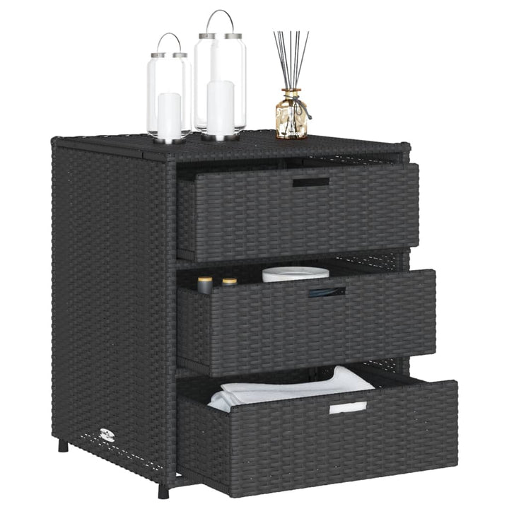 Gartenschrank Poly Rattan