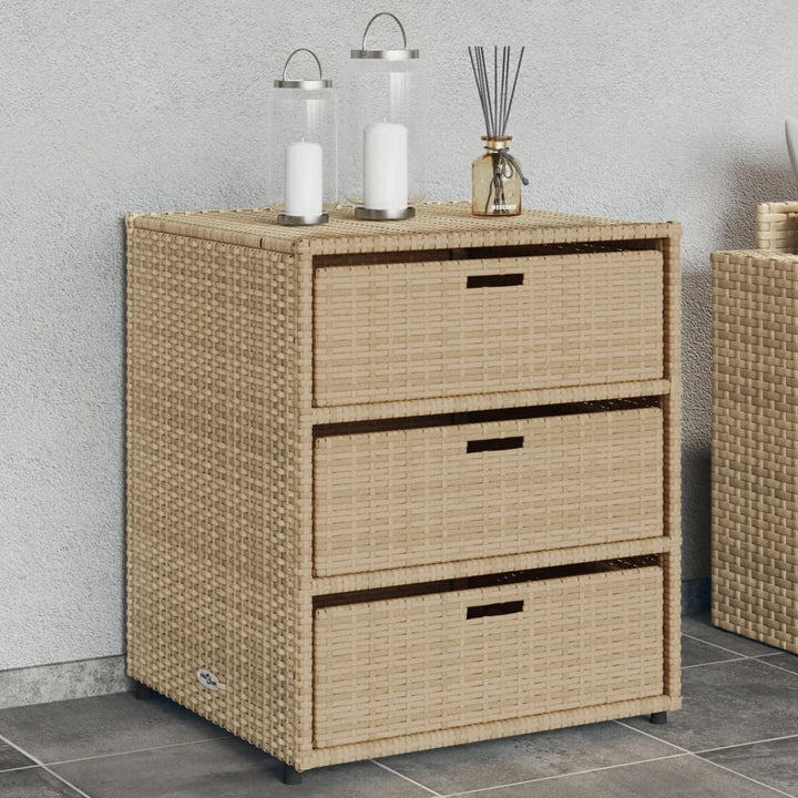 Gartenschrank Poly Rattan