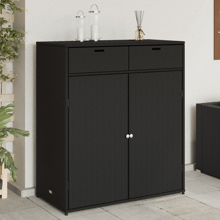 Gartenschrank Poly Rattan