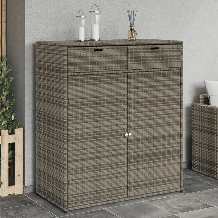 Gartenschrank Poly Rattan