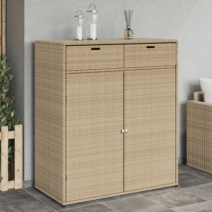 Gartenschrank Poly Rattan