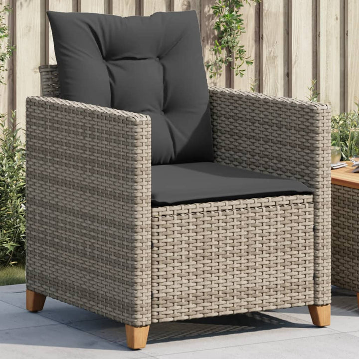 Gartensessel Mit Kissen Poly Rattan