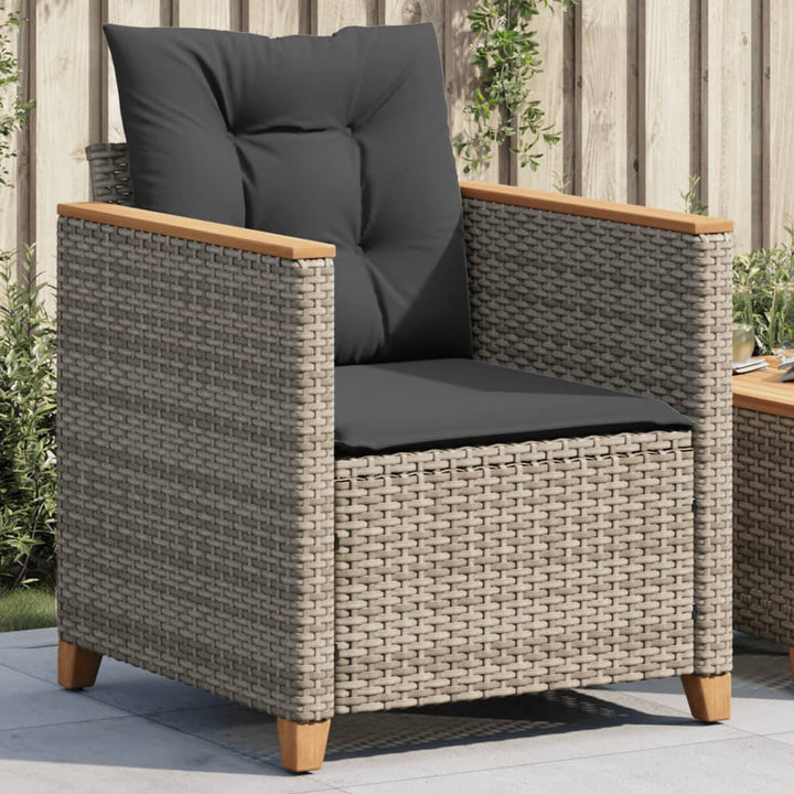 Gartensessel Mit Kissen Poly Rattan