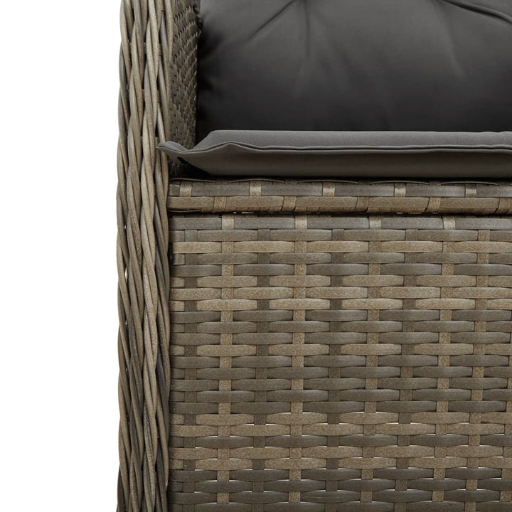 Outdoor-Lehnstühle 2 Stk. Poly Rattan