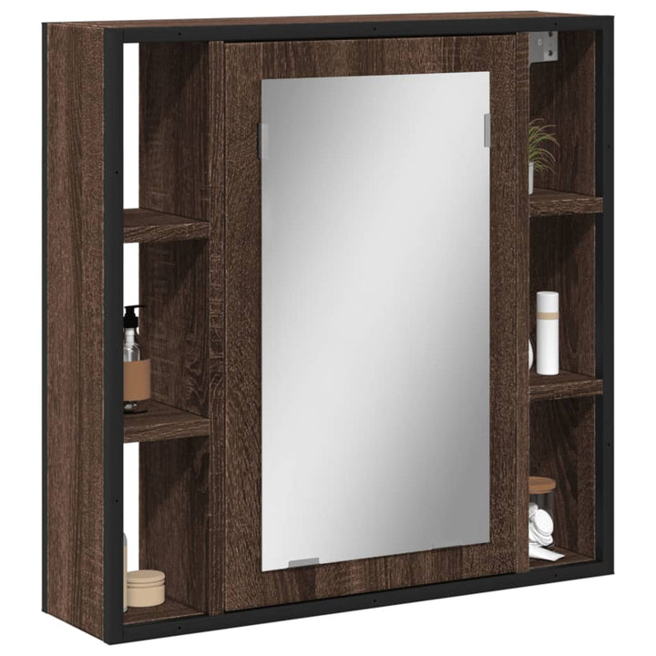 Bad-Spiegelschrank 60X16X60 Cm Holzwerkstoff