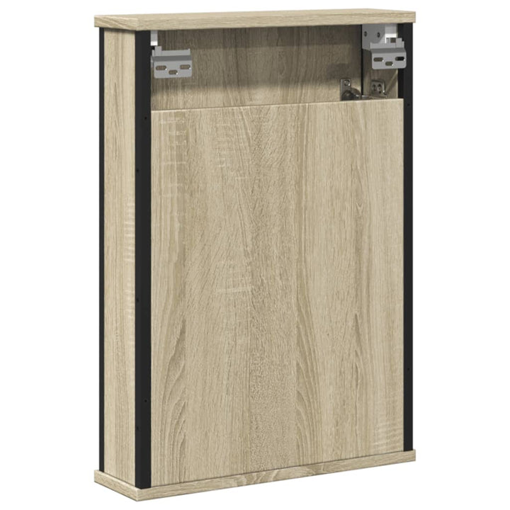 Bad-Spiegelschrank Sonoma-Eiche 42X12X60 Cm Holzwerkstoff