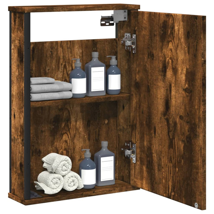 Bad-Spiegelschrank Sonoma-Eiche 42X12X60 Cm Holzwerkstoff