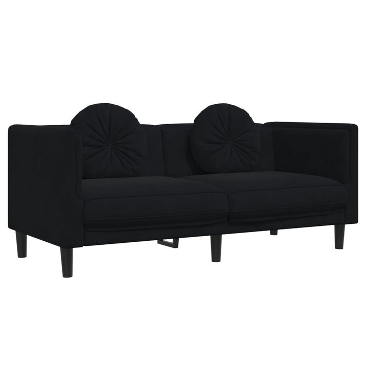 Sofa Mit Kissen Samt