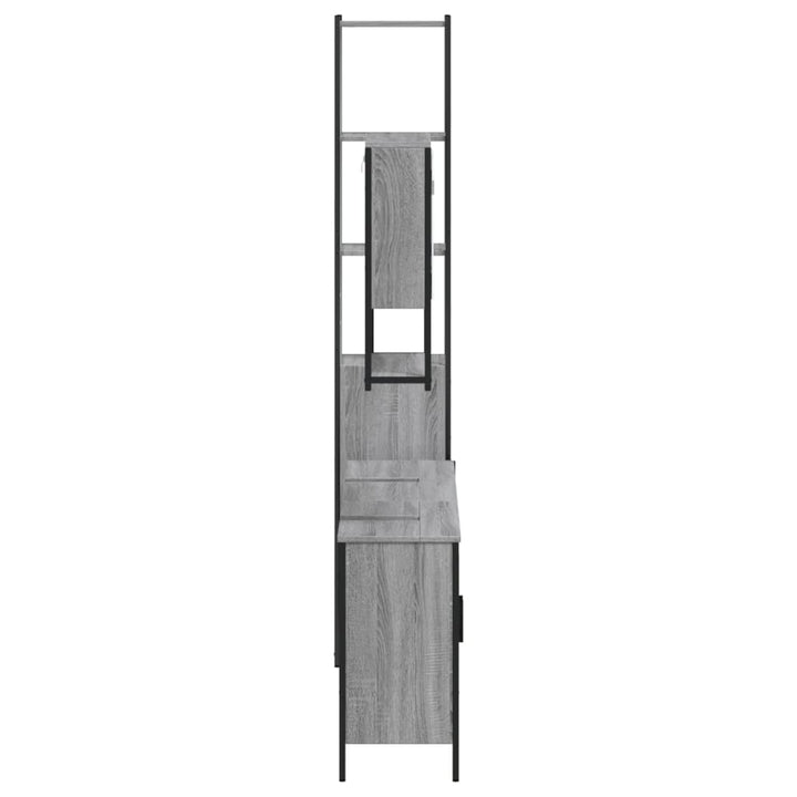 4-Tlg. Badmöbel-Set Holzwerkstoff