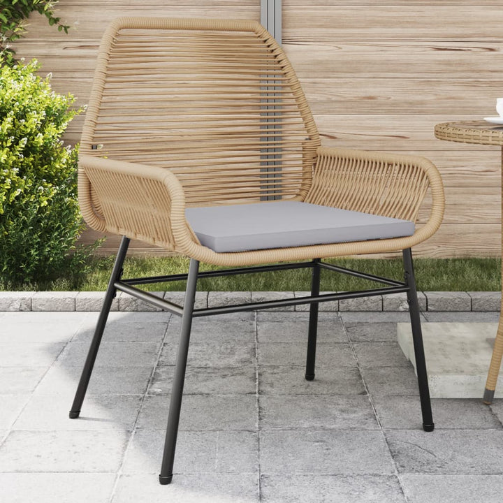 Gartenstühle 2 Stk. Mit Kissen Poly Rattan