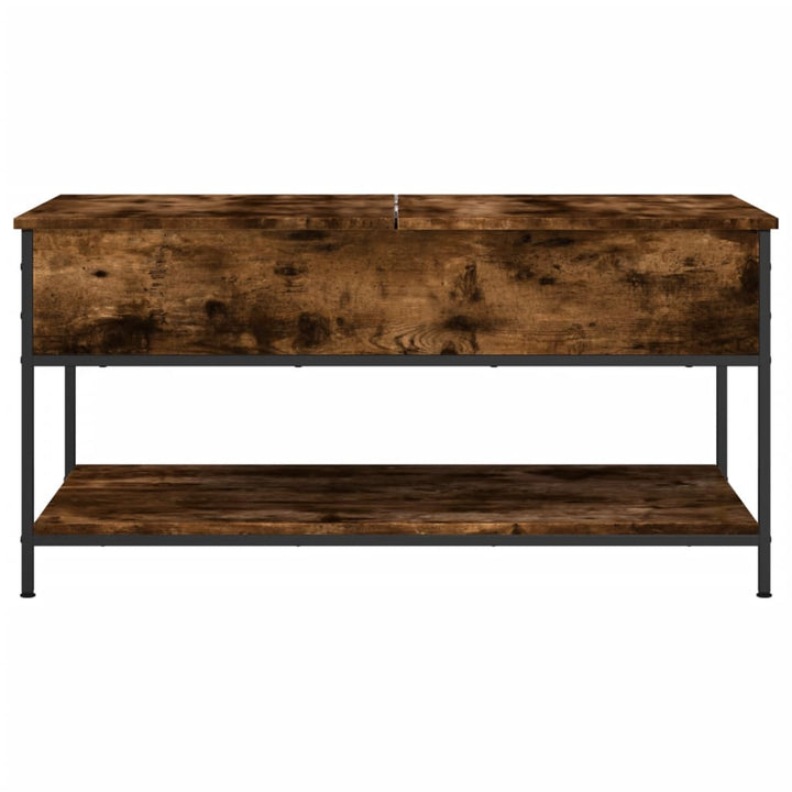 Couchtisch 100X50X50 Cm Holzwerkstoff Und Metall