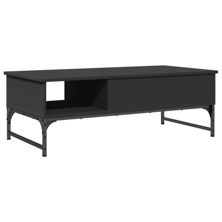 Couchtisch 100X50X35 Cm Holzwerkstoff Und Metall