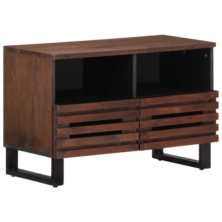 Tv-Schrank 70X34X46 Cm Massivholz Akazie