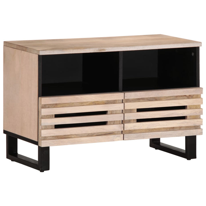 Tv-Schrank 70X34X46 Cm Massivholz Akazie