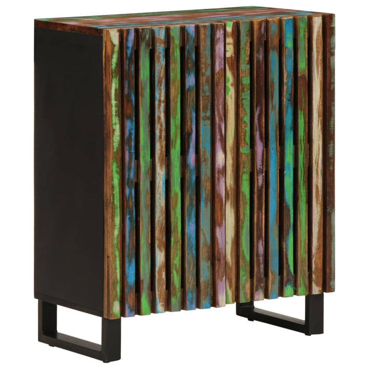 Sideboard 60X34X75 Cm Massivholz Akazie