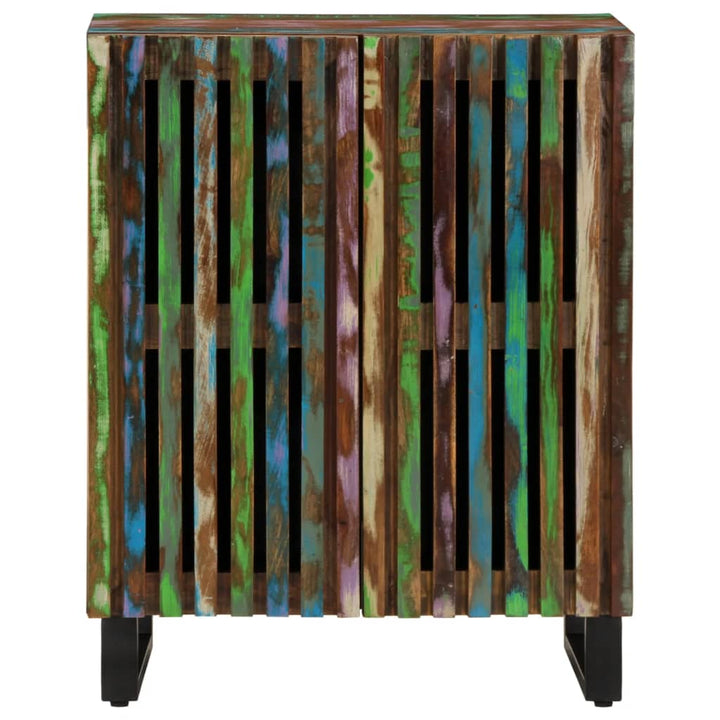 Sideboard 60X34X75 Cm Massivholz Akazie