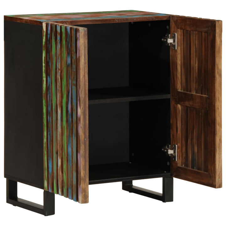 Sideboard 60X34X75 Cm Massivholz Akazie