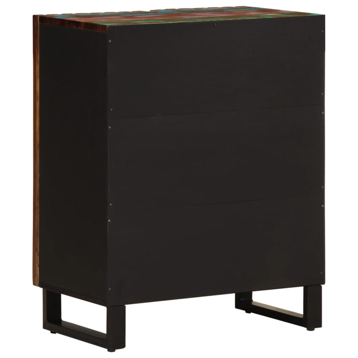 Sideboard 60X34X75 Cm Massivholz Akazie