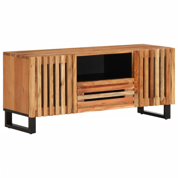 Tv-Schrank 100X34X46 Cm Massivholz Mango