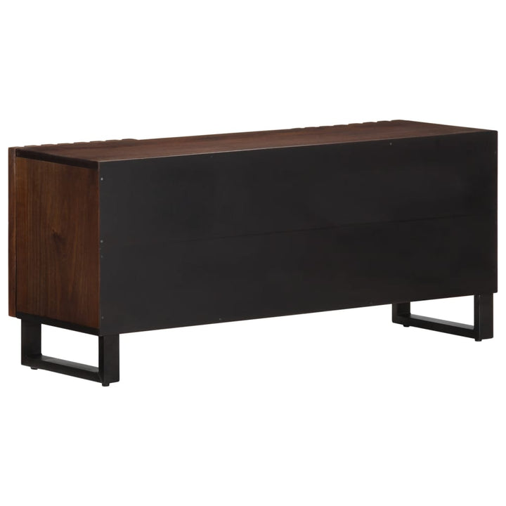 Tv-Schrank 100X34X46 Cm Massivholz Mango