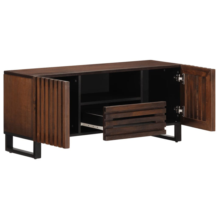 Tv-Schrank 100X34X46 Cm Massivholz Mango