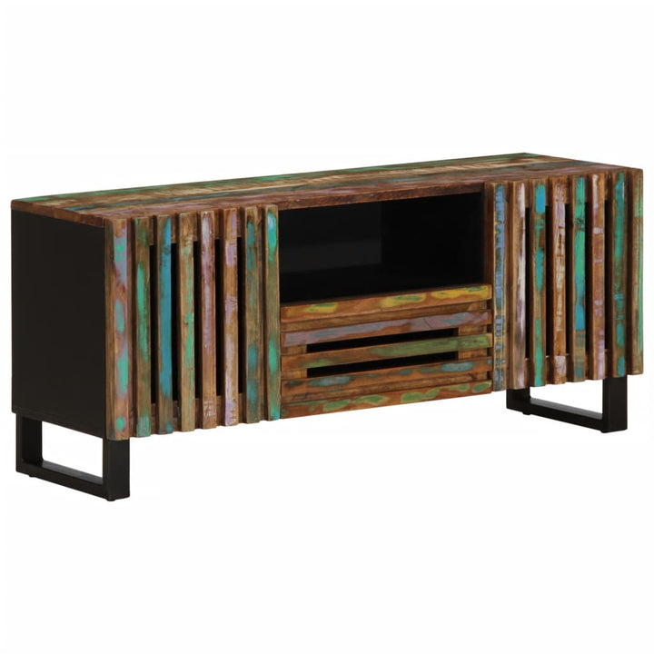 Tv-Schrank 100X34X46 Cm Massivholz Mango