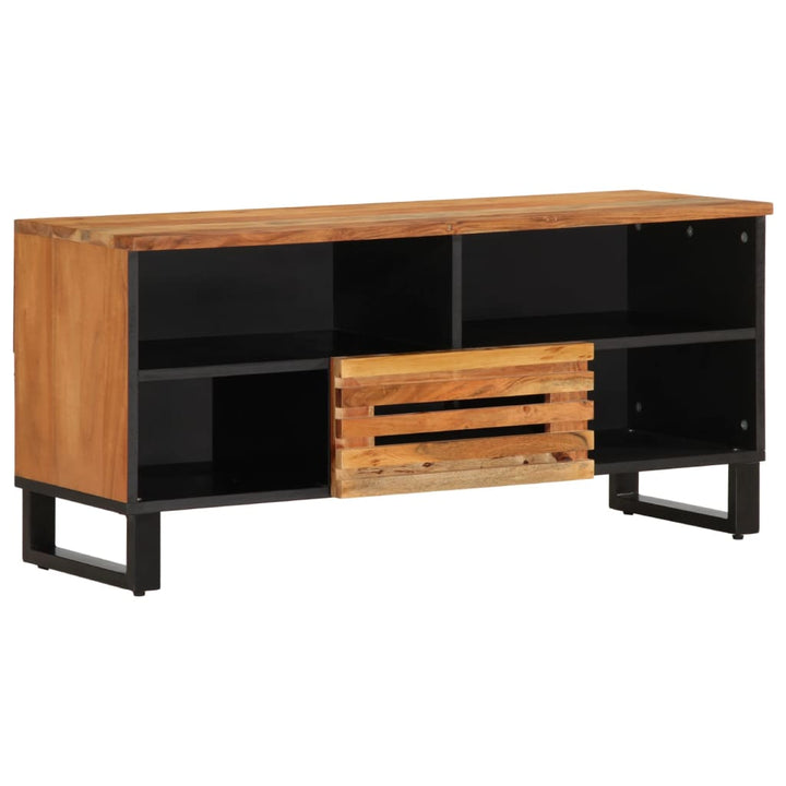 Tv-Schrank 100X34X46 Cm Massivholz Mango