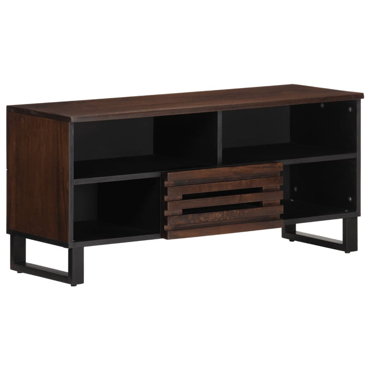 Tv-Schrank 100X34X46 Cm Massivholz Mango