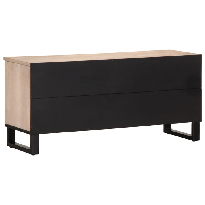 Tv-Schrank 100X34X46 Cm Massivholz Mango