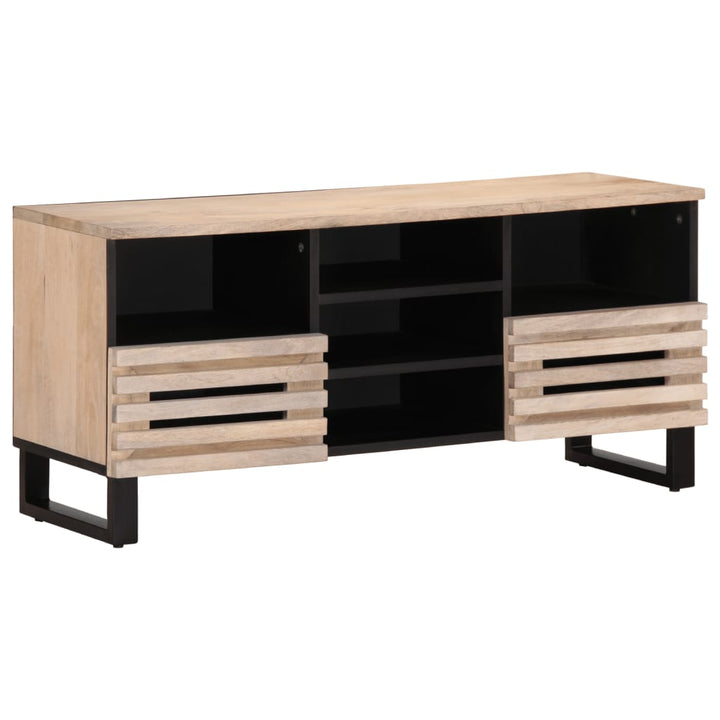 Tv-Schrank 100X34X46 Cm Massivholz Akazie