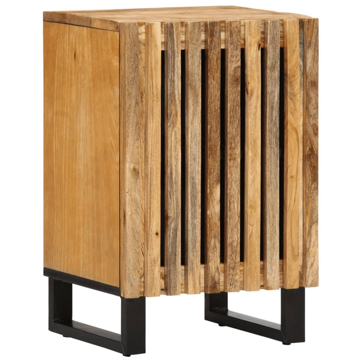 Badschrank 38X34X58 Cm Massivholz Akazie