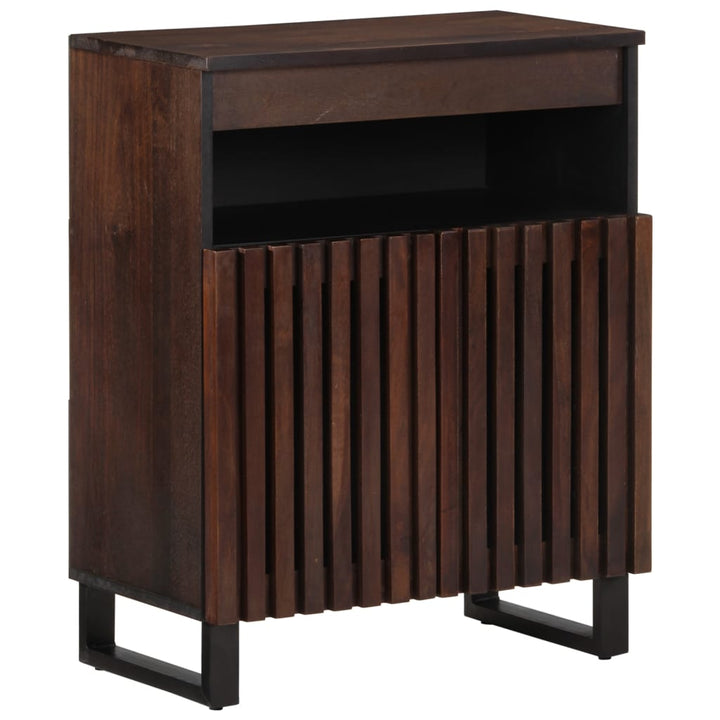 Sideboard 60X34X75 Cm Massivholz Mango