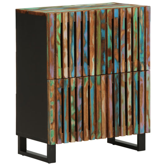 Sideboard 60X34X75 Cm Massivholz Akazie