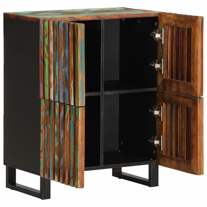 Sideboard 60X34X75 Cm Massivholz Akazie