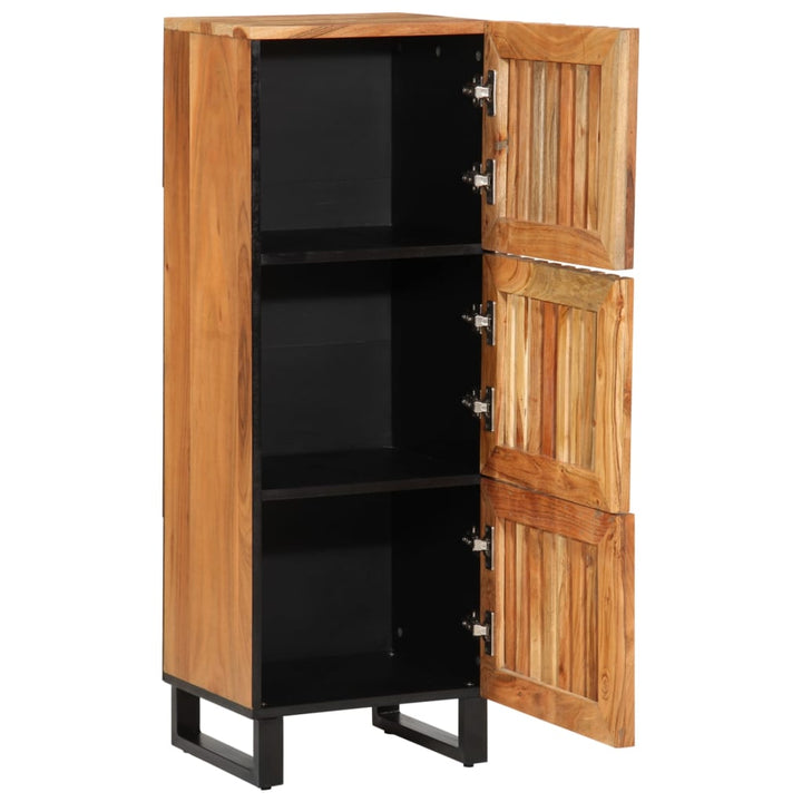 Highboard 40X34X110 Cm Massivholz Akazie