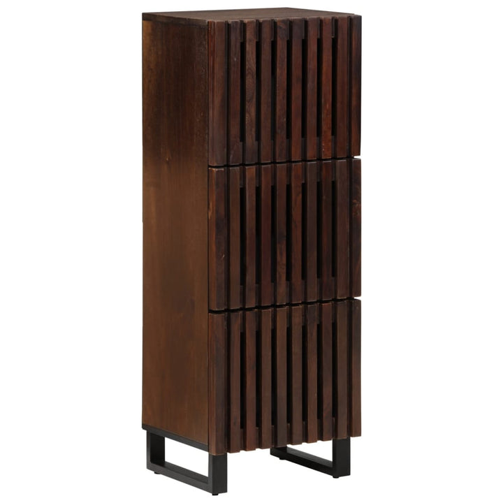 Highboard 40X34X110 Cm Massivholz Akazie