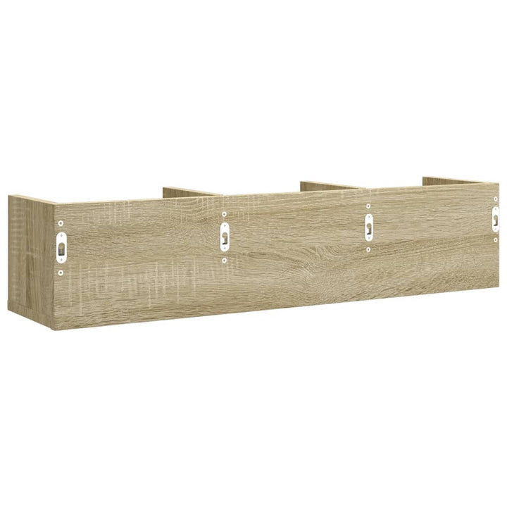 Wandschrank Sonoma-Eiche 75X18X16,5 Cm Holzwerkstoff Sonoma Eiche