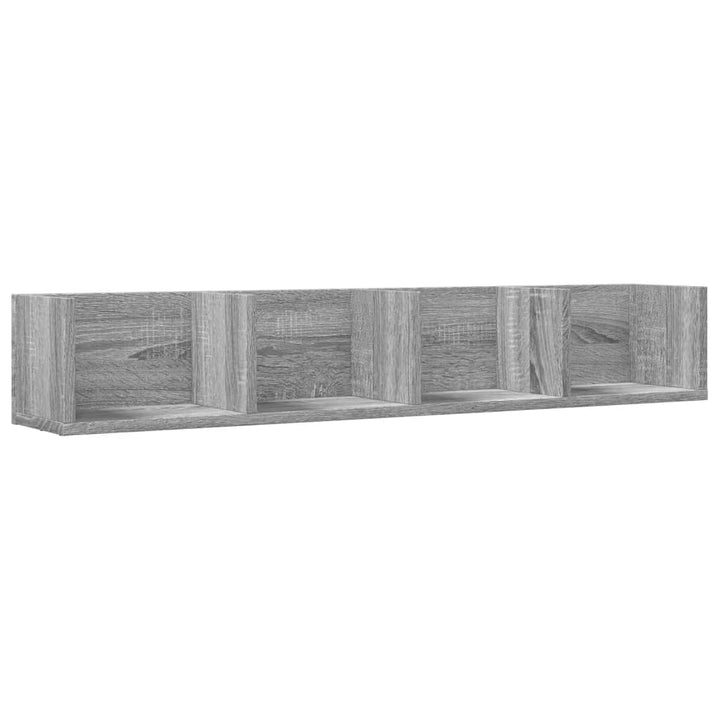 Wandschrank 99X18X16,5 Cm Holzwerkstoff Grau Sonoma