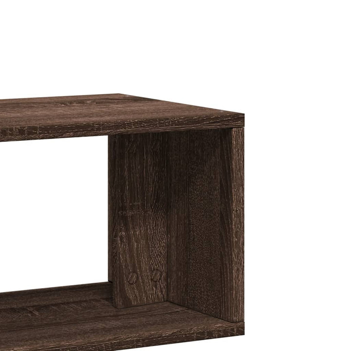 Tv-Schränke 2 Stk. Braun Eichen-Optik 75X30X50 Cm Holzwerkstoff