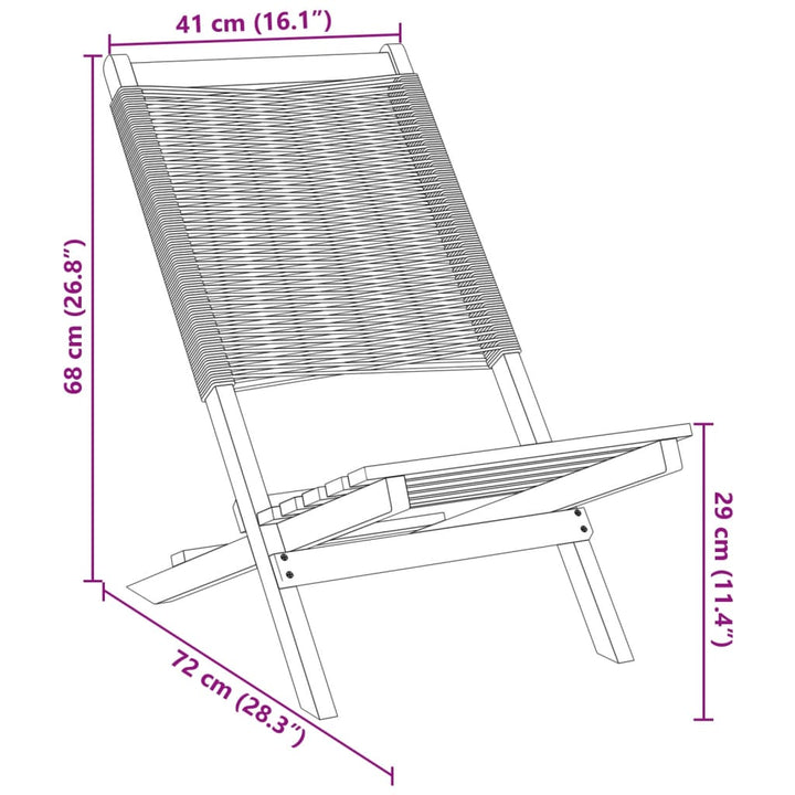 Gartenstühle 8 Stk. Klappbar Massivholz Akazie