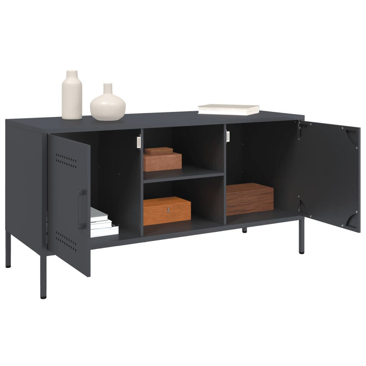 Tv-Schrank 100,5X39X50,5 Cm Stahl