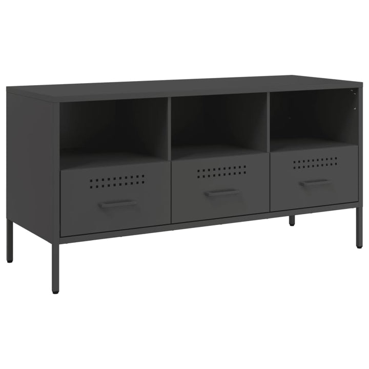 Tv-Schrank 100,5X39X50,5 Cm Stahl