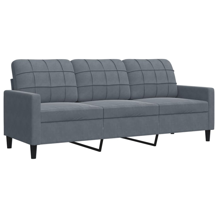 3-Sitzer-Sofa 180 Cm Samt