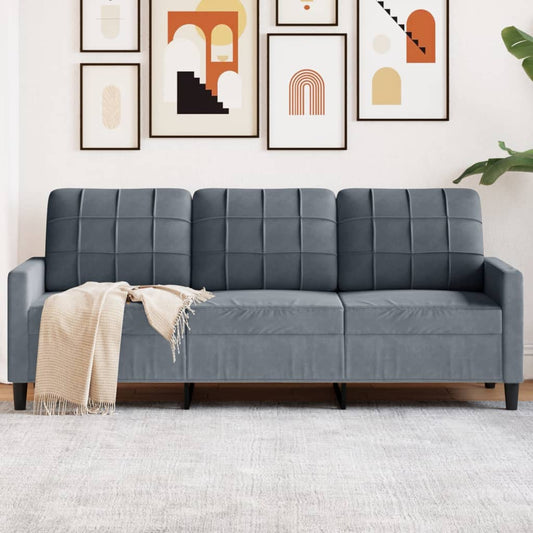 3-Sitzer-Sofa 180 Cm Samt