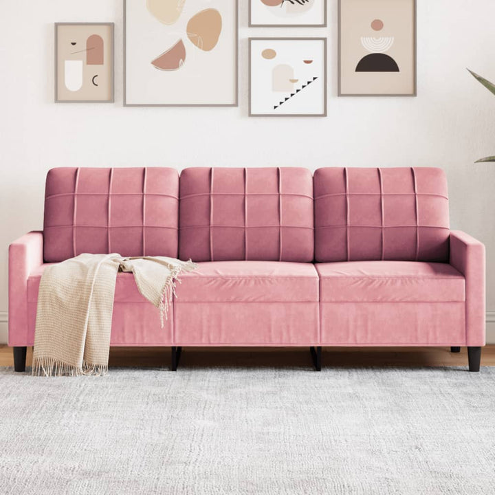 3-Sitzer-Sofa 180 Cm Samt