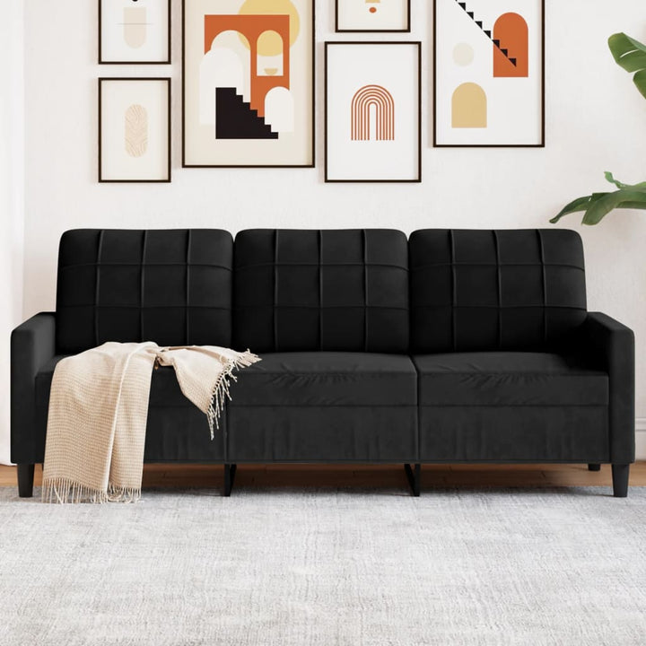 3-Sitzer-Sofa 180 Cm Samt