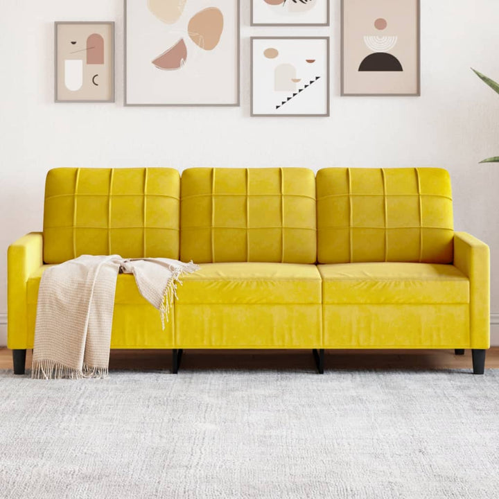 3-Sitzer-Sofa 180 Cm Samt