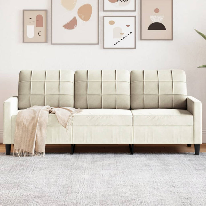 3-Sitzer-Sofa 180 Cm Samt