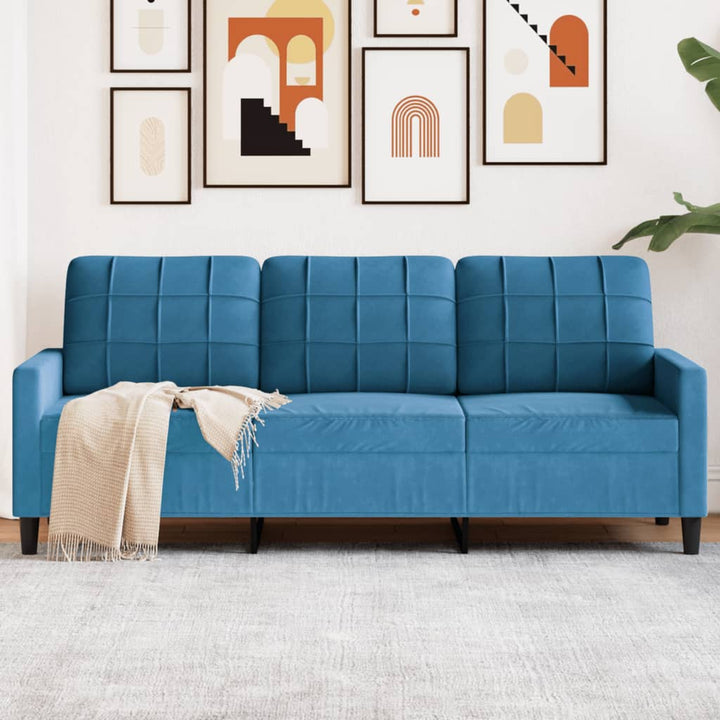 3-Sitzer-Sofa 180 Cm Samt